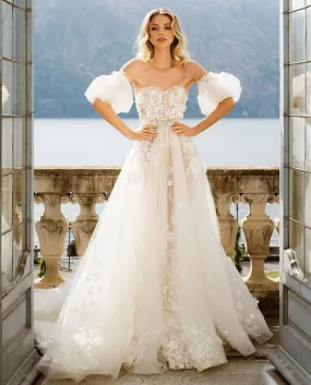 Abiti da sposa A Line Abiti da sposa per la sposa Bohemian 2022 Bridal Go