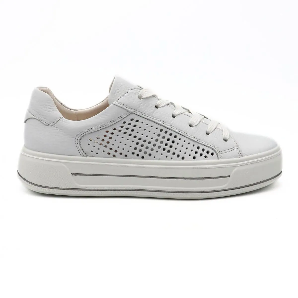 ARA SNEAKERS 23009-04 PLATFORM BIANCO  