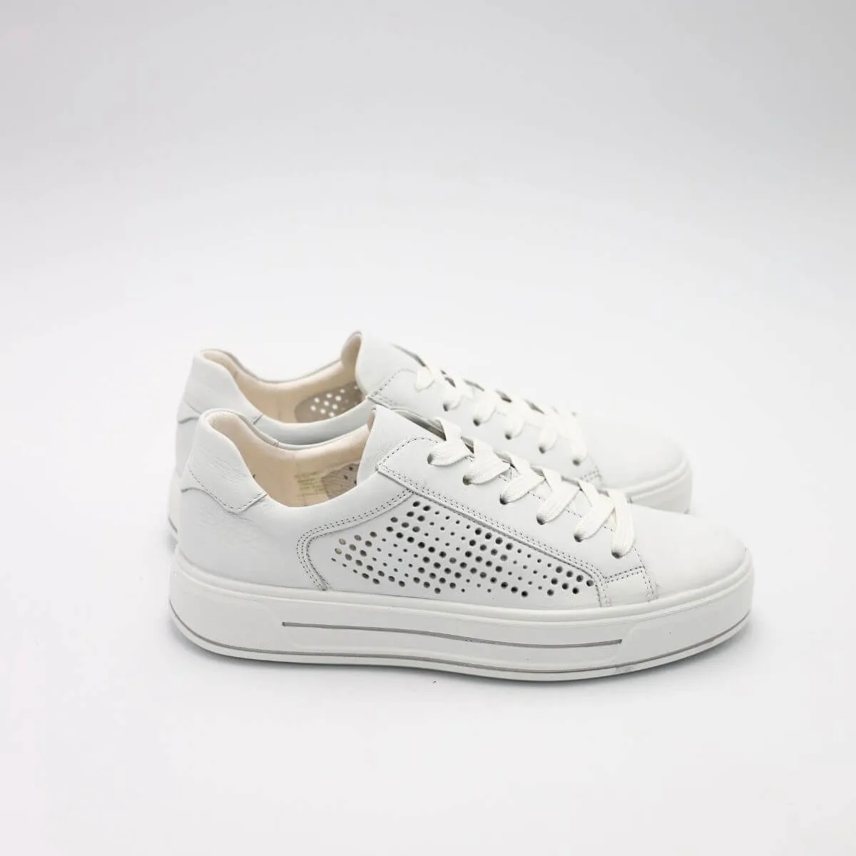 ARA SNEAKERS 23009-04 PLATFORM BIANCO  