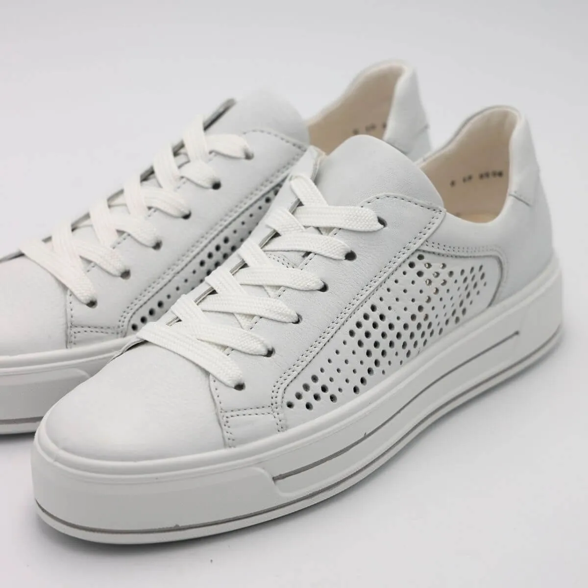 ARA SNEAKERS 23009-04 PLATFORM BIANCO  