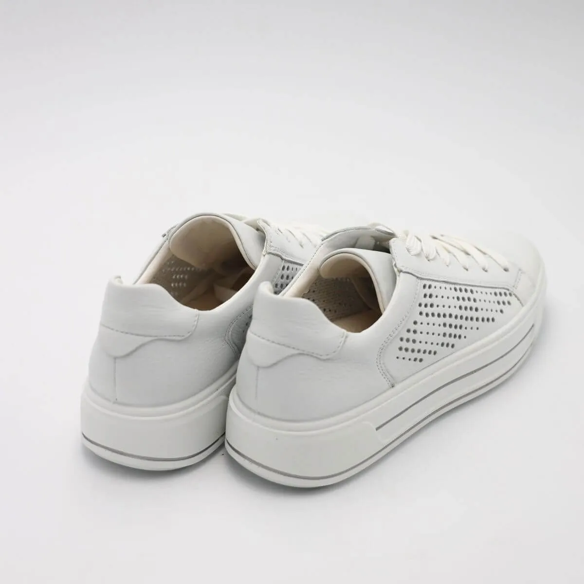 ARA SNEAKERS 23009-04 PLATFORM BIANCO  