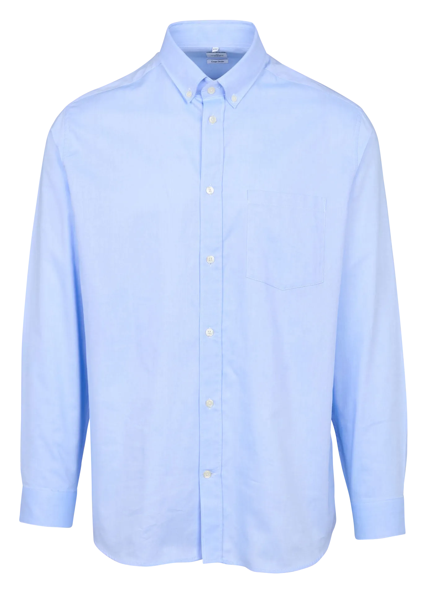  AU PRINTEMPS PARIS   EUGAN - Camicia regular in cotone | Blu