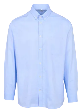  AU PRINTEMPS PARIS   EUGAN - Camicia regular in cotone | Blu