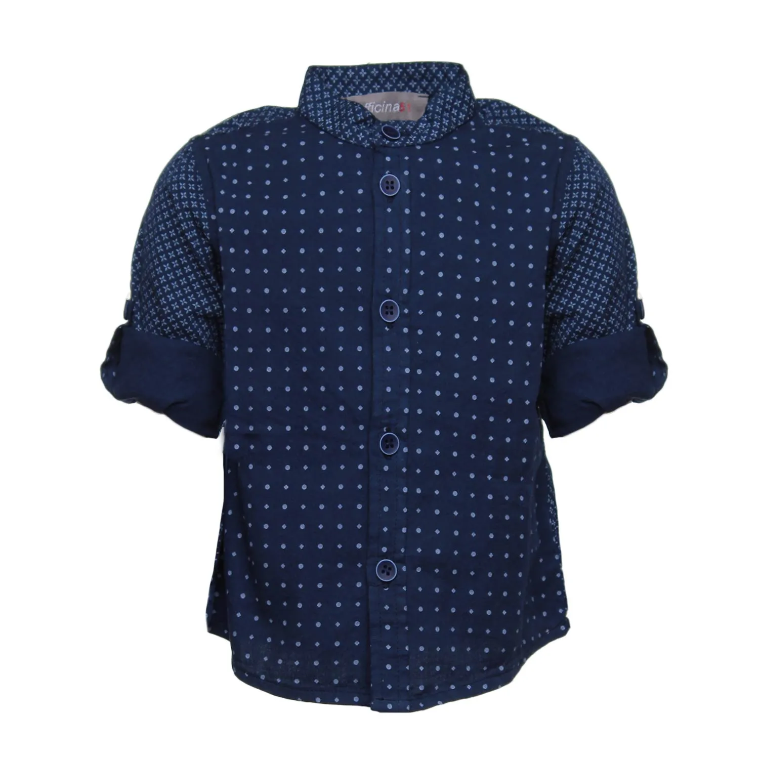 Camicia Baby Blu Fantasia