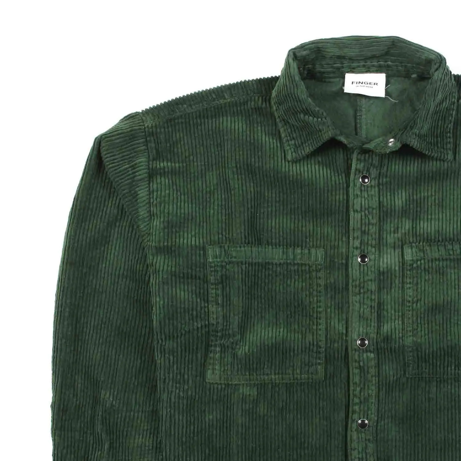 Camicia Corduroy Magali Verde Khaki Unisex