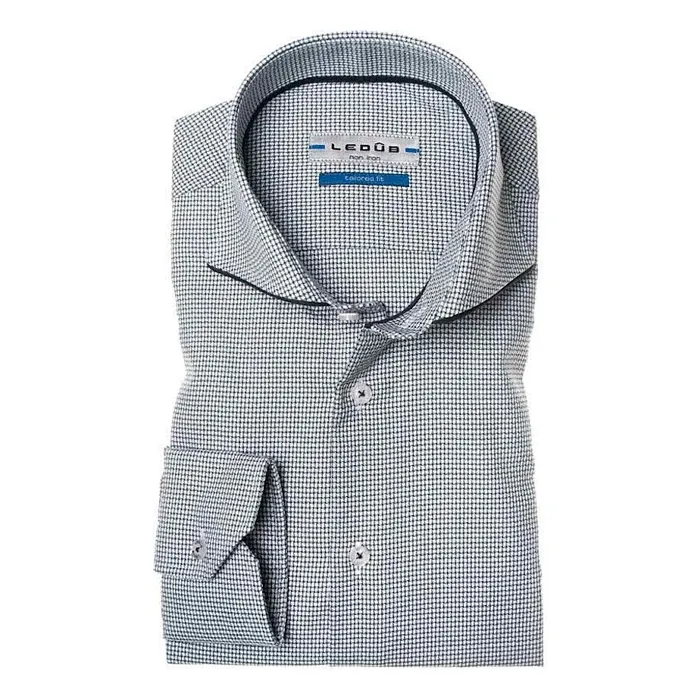 Camicia Ledûb su misura grigio