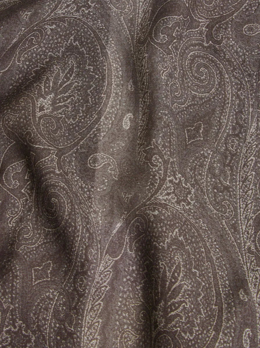 CAMICIA PAISLEY IN SETA