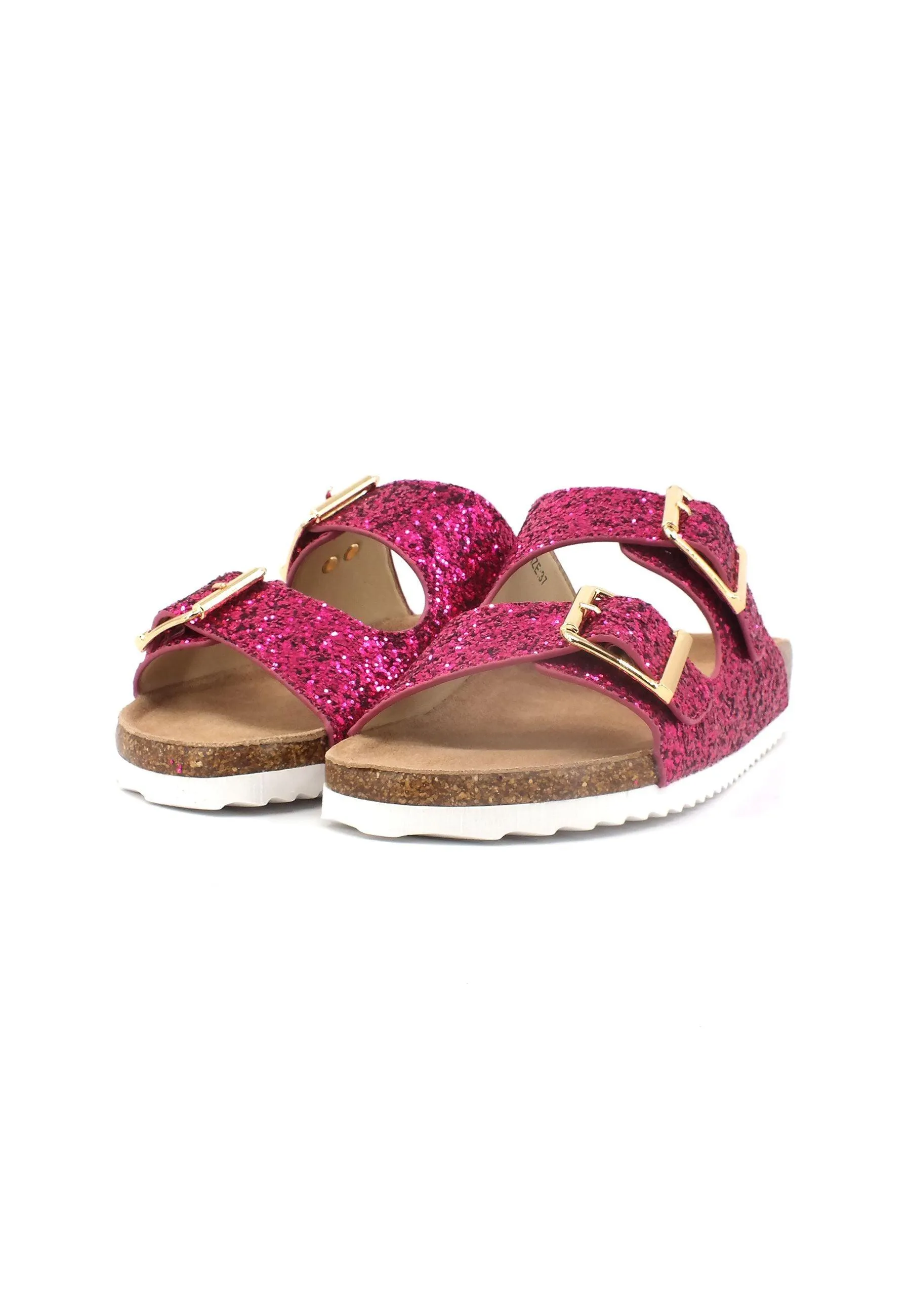 COLORS OF CALIFORNIA Ciabatta Donna Glitter Fuxia HC.BIO035