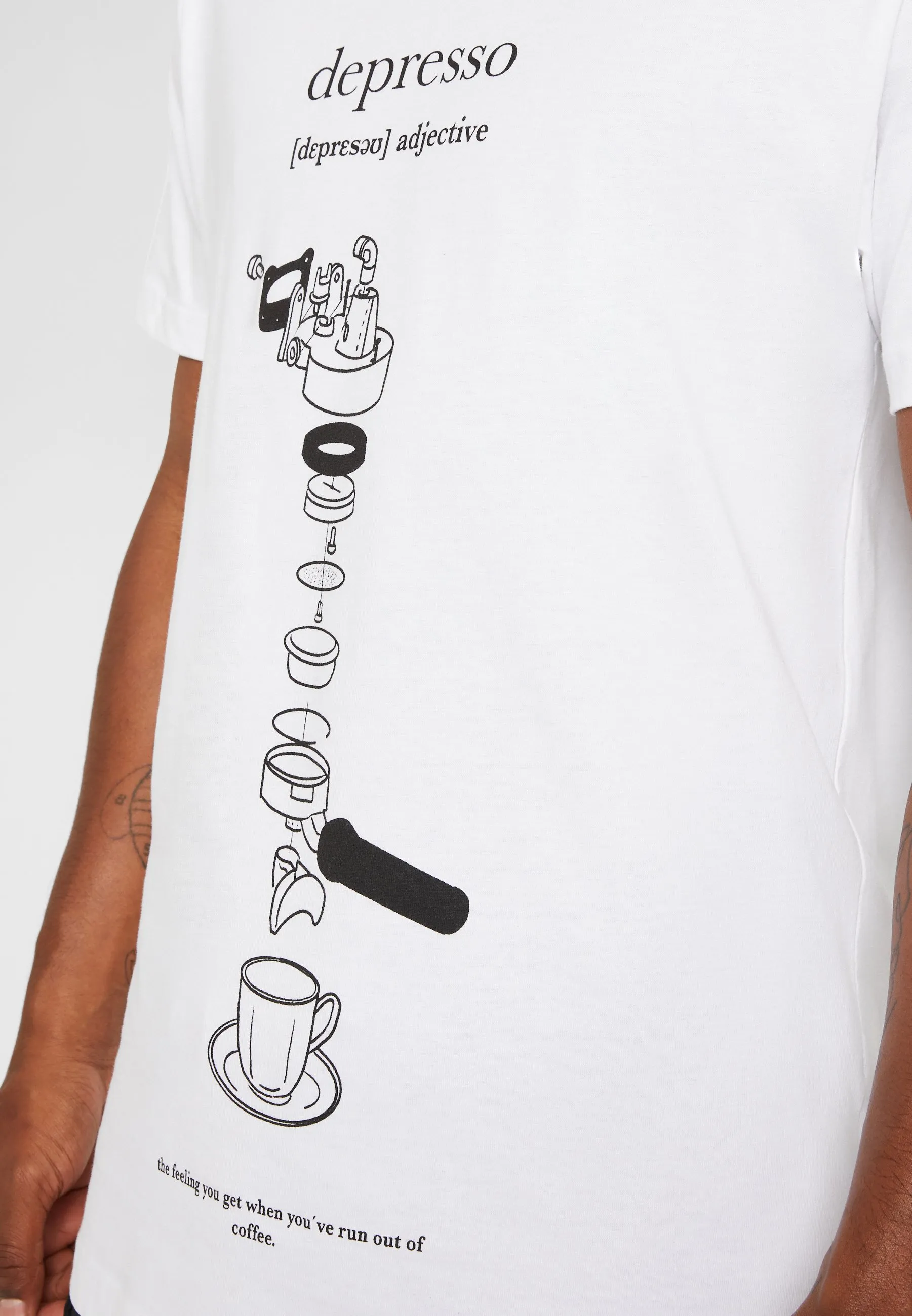 DEPRESSO  - T-shirt con stampa