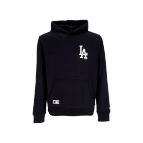 felpa cappuccio uomo mlb essentials hoodie losdod BLACK/WHITE