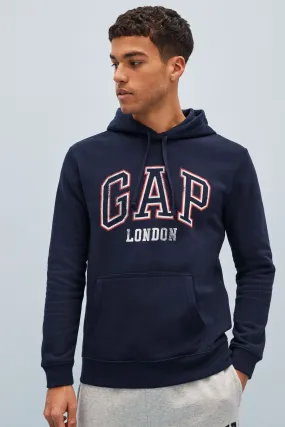 Gap London - Felpa con cappuccio e logo