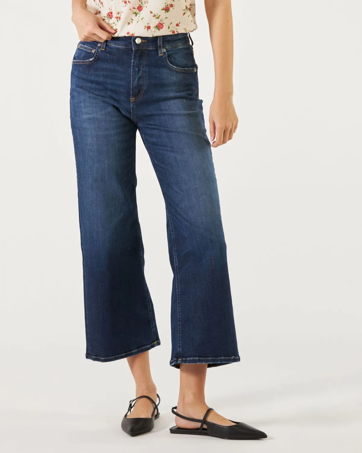 Jeans Brea Department Five di colore blu