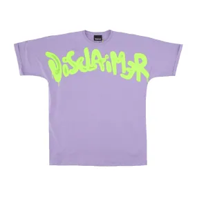 Maglietta Donna W Logo Maxi Tee Lilac/st Lime