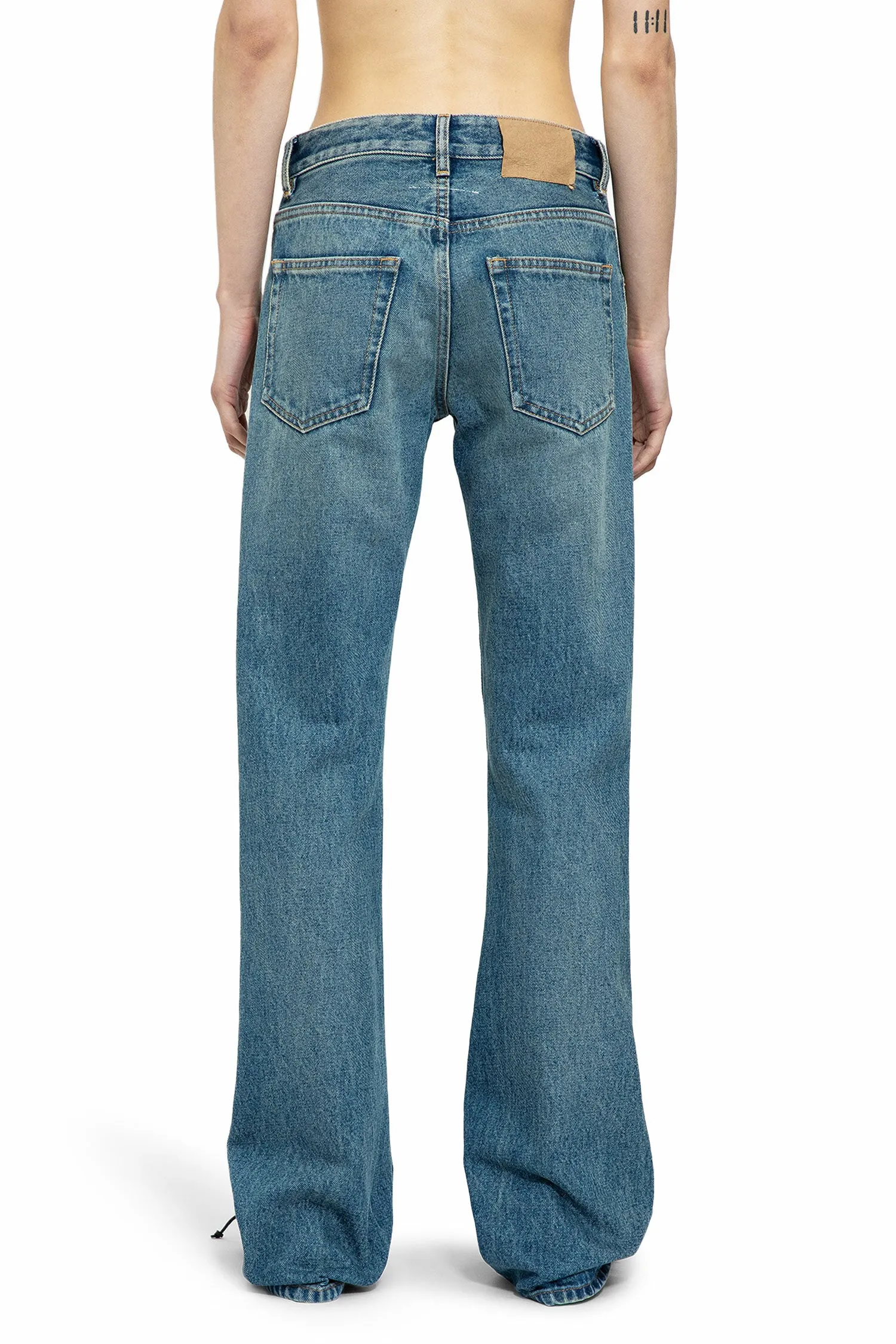 mm6 maison margiela  5 pocket bootcut jeans 