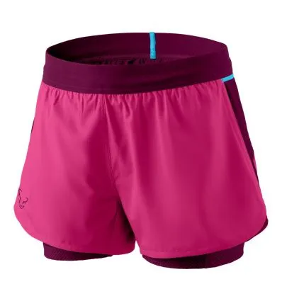 Pantaloncino da donna Dynafit Alpine Pro 2in1 (Flamingo)