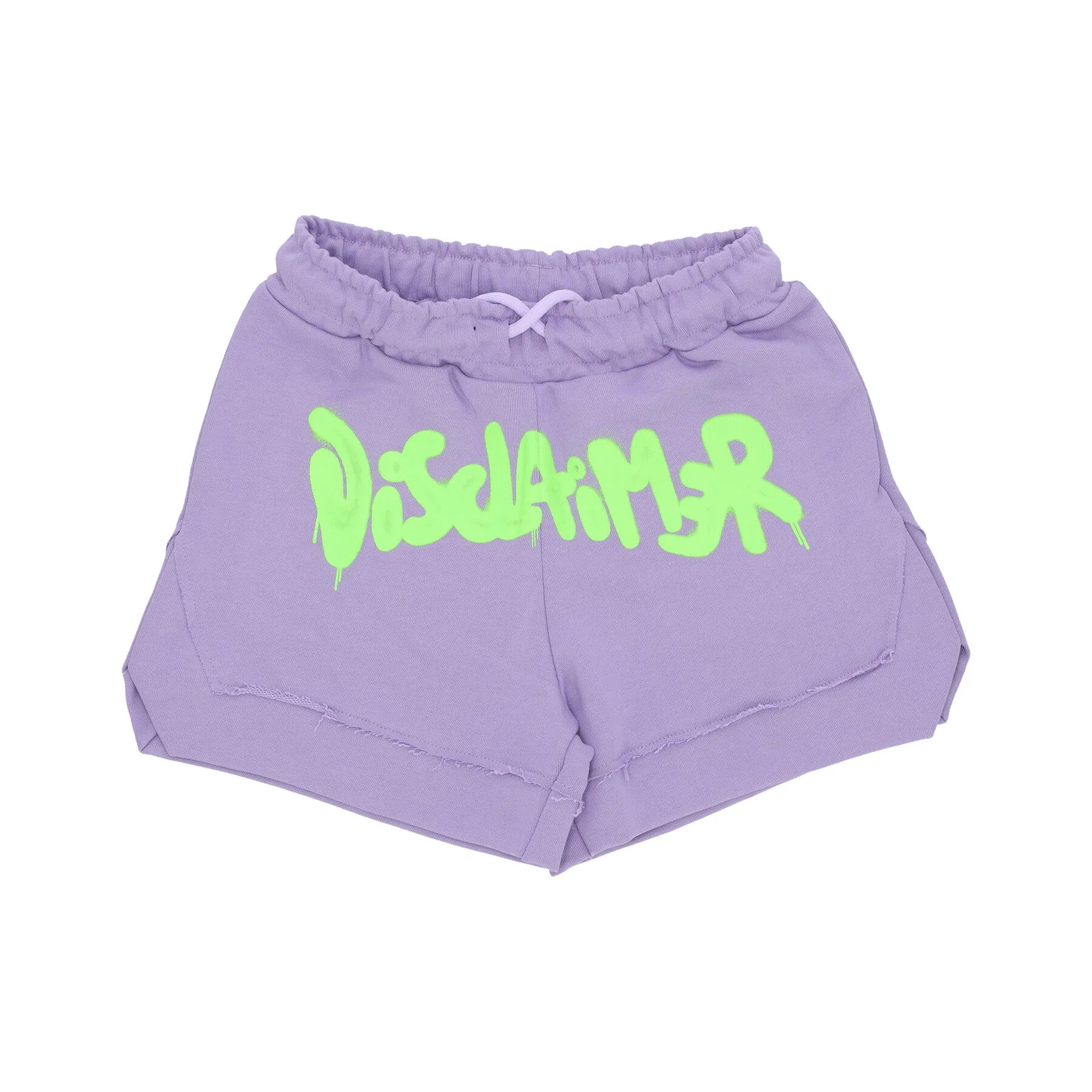 Pantaloncino Donna W Logo Short Lilac/st Lime