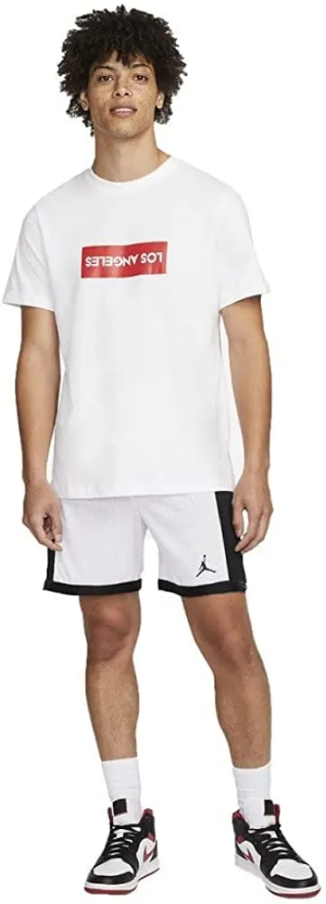 Shorts JORDAN Uomo M J DF SPRT MESH SHORT Bianco