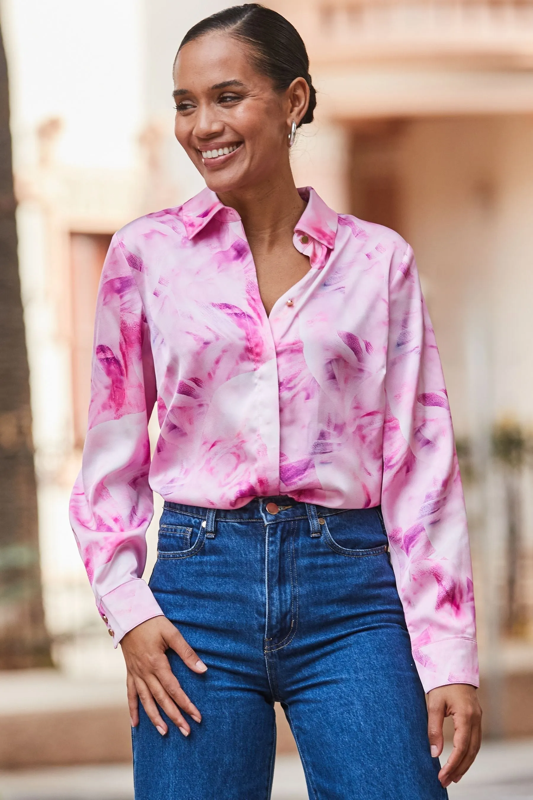 Sosandar - Conversational - Camicia con Satin